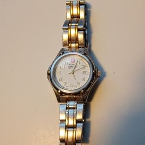 Wenger Two-Tone Silver and Gold Watch